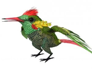 hummingbird 03   3ds max 2010 3D Model