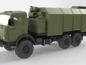 kamaz 5350 Modèle 3D