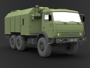 kamaz 5350 Modèle 3D