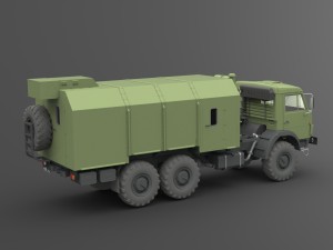 kamaz 5350 Modèle 3D