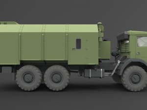 kamaz 5350 Modèle 3D