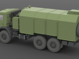 kamaz 5350 Modèle 3D