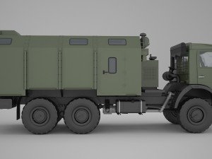 Kamaz 5350 3D Modell