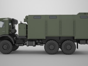 Kamaz 5350 3D Modell