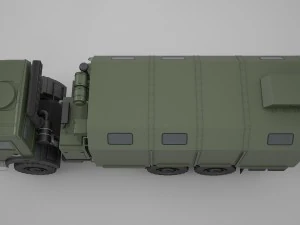 Kamaz 5350 3D Model