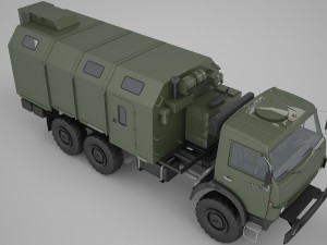 Kamaz 5350 3D Modell