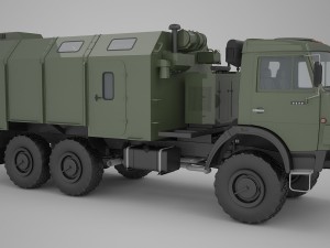 Kamaz 5350 3D Modell