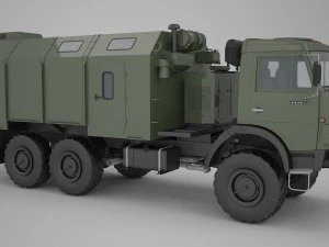 Kamaz 5350 3D Model