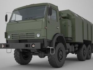 Kamaz 5350 3D Modell