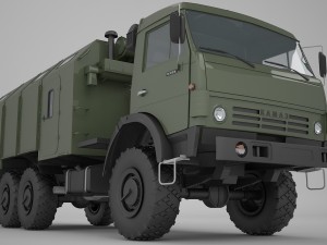 Kamaz 5350 3D Modell