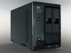 wd my cloud pro 2100 Modèle 3D