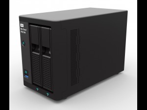 wd my cloud pro 2100 3D Model