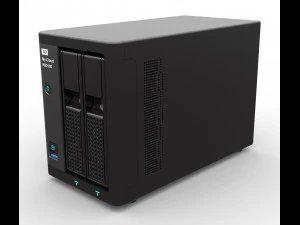 wd my cloud pro 2100 3D Model