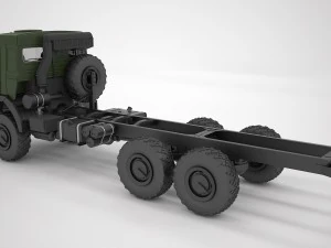 kamaz 53501 3D Model