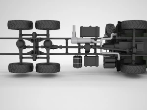 kamaz 53501 3D Model