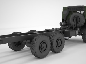 kamaz 53501 3D 模型