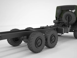 kamaz 53501 3D Model