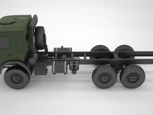 kamaz 53501 3D 模型
