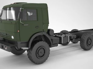 kamaz 53501 3D Model