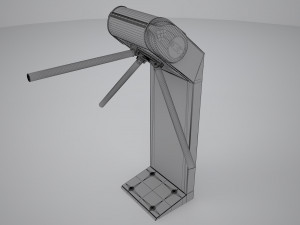 perco guard entrance control indoor tourniquet model 3D Модель