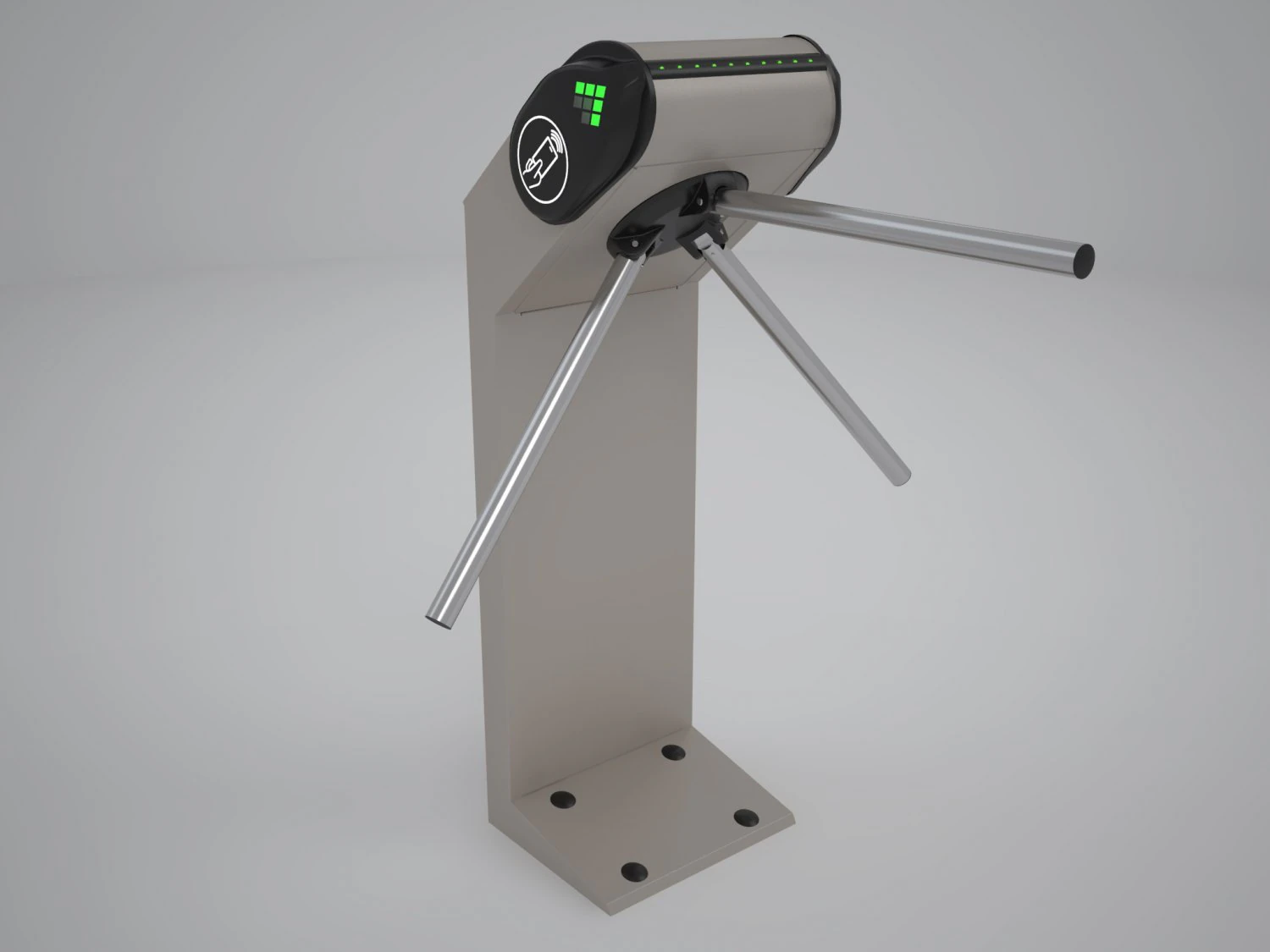 perco guard entrance control indoor tourniquet model 3D Model .c4d .max .obj .3ds .fbx .stl .blend