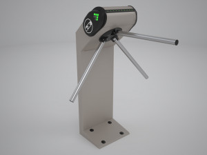 perco guard entrance control indoor tourniquet model Modèle 3D