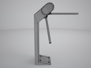 perco guard entrance control indoor tourniquet model 3D Модель