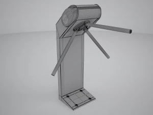 perco guard entrance control indoor tourniquet model 3D Model
