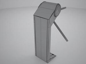 perco guard entrance control indoor tourniquet model 3D Модель