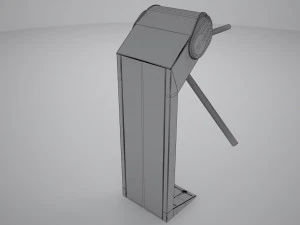 perco guard entrance control indoor tourniquet model 3D Model