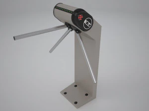 perco guard entrance control indoor tourniquet model 3D Model