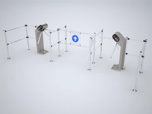 perco entrance control system 3D Model