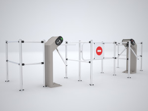perco entrance control system 3Dモデル