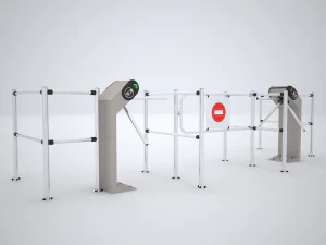 perco entrance control system 3D Model