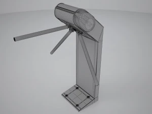 perco entrance control system 3D Model