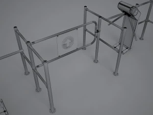 perco entrance control system 3D Model