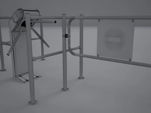 perco entrance control system 3D Model