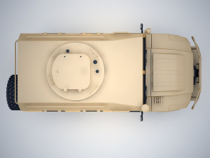 gaz 2330 tiger 3D Model