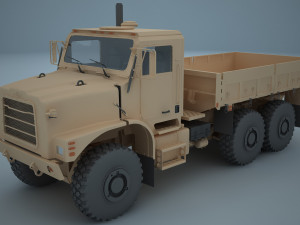 oshkosh mtvr mk 25 cargotruck Modèle 3D