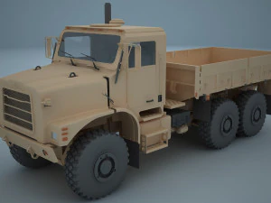 奥什科什 mtvr mk 25 货运卡车 3D 模型
