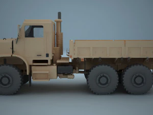 oshkosh mtvr mk 25 cargotruck 3D Model
