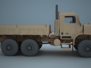 oshkosh mtvr mk 25 cargotruck 3D Модель
