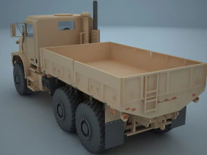 oshkosh mtvr mk 25 cargotruck 3D Model