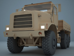 oshkosh mtvr mk 25 cargotruck 3D Модель