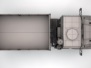 oshkosh mtvr mk 25 cargotruck 3D Модель