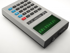 calculator electronica b3-26 3D मॉडल