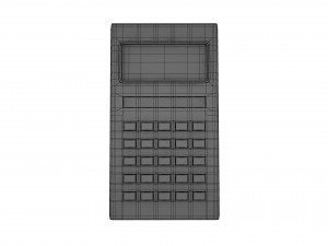 calculator electronica b3-26 3D मॉडल