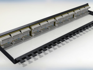 patch panel 3D Model