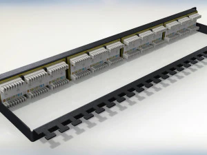 패치 패널 3D 모델