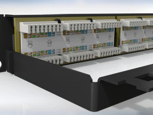 패치 패널 3D 모델